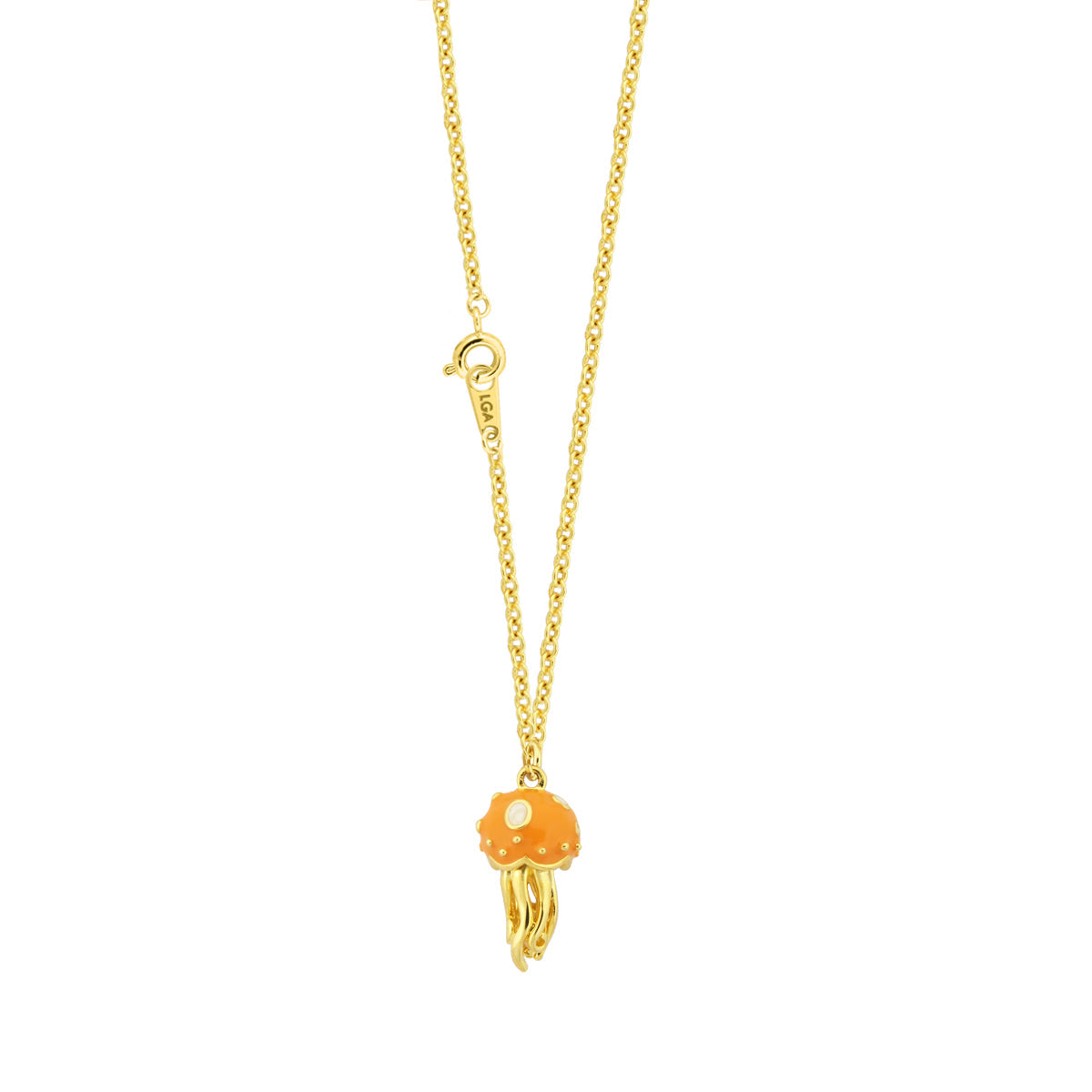 Jellyfish Pendant Necklace