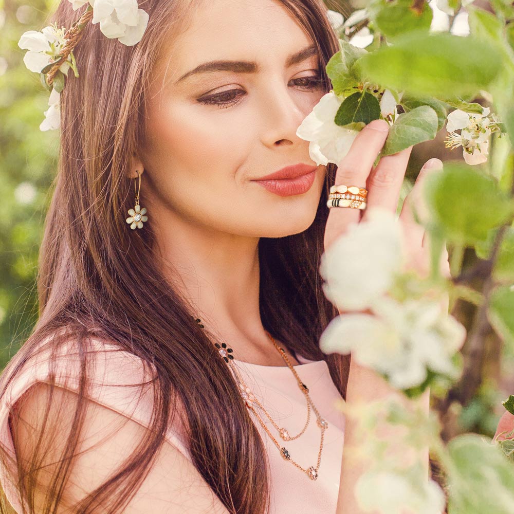 Moon Flower Necklace