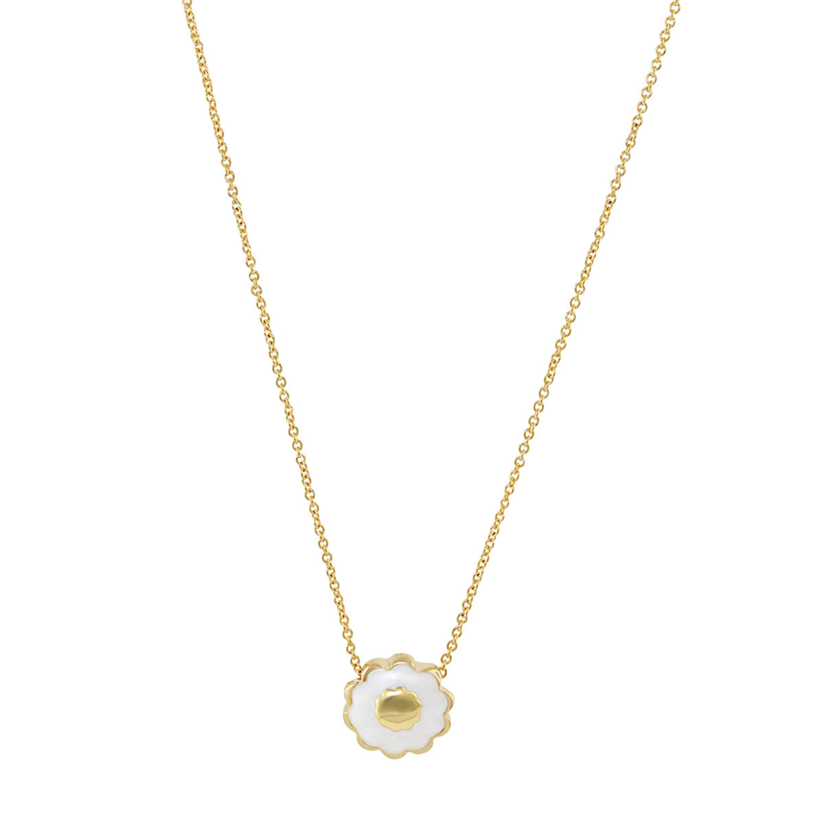 Open Arms Flower Necklace