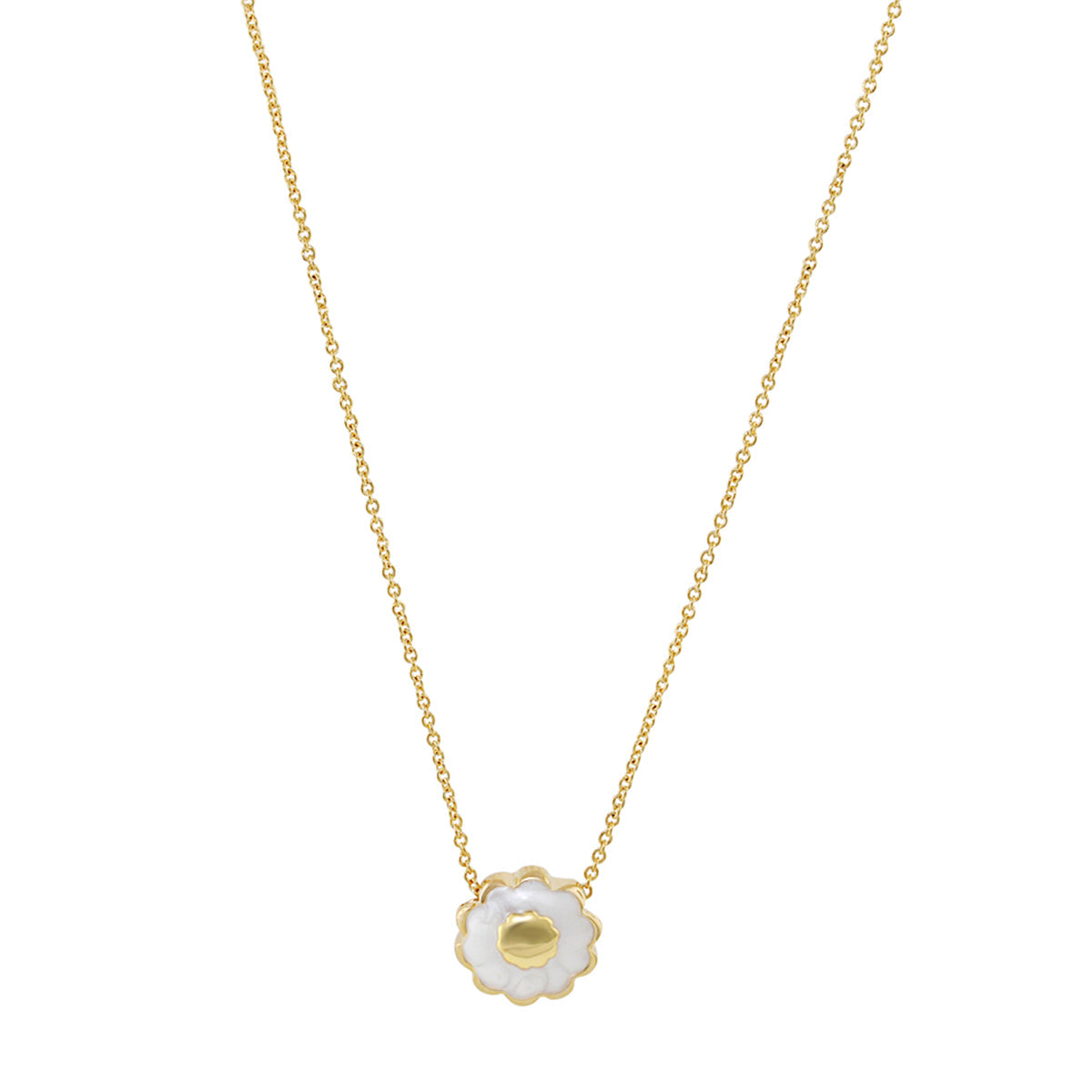 Open Arms Flower Necklace