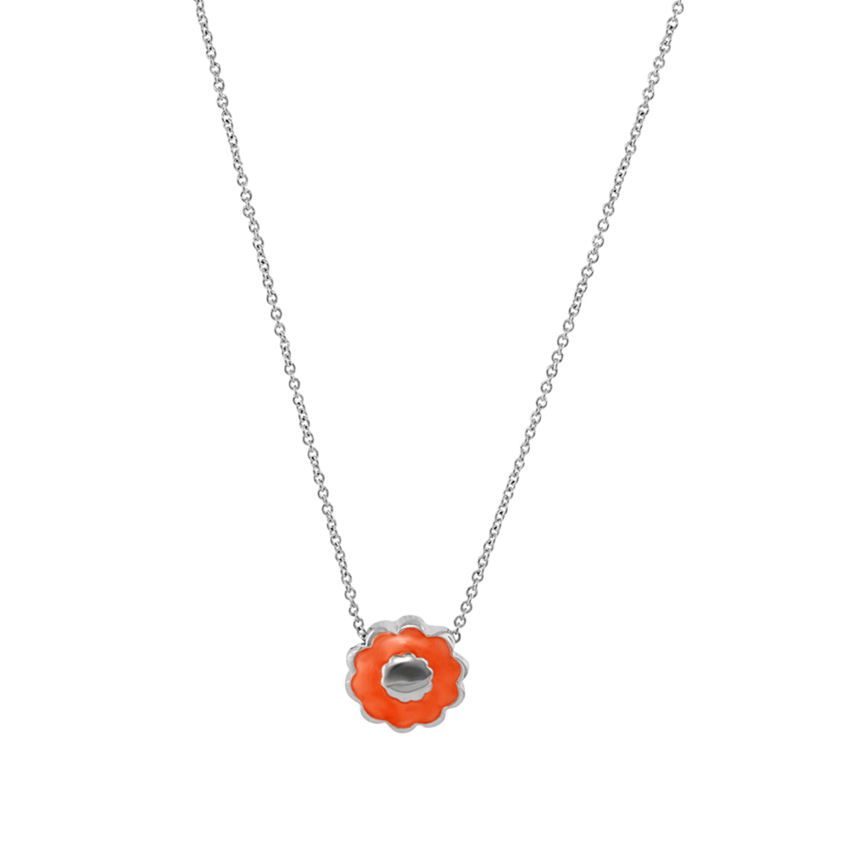 Open Arms Flower Necklace