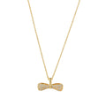 Open Arms Bow Necklace