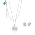 Sydney Leigh Sand Dollar Necklace & Earrings Set