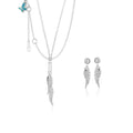 Sydney Leigh Wings Necklace & Earrings Set