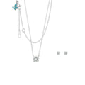 Sydney Leigh Cz Pendant & Earrings Set.