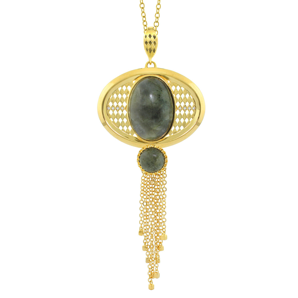 Diamond Eyes Necklace