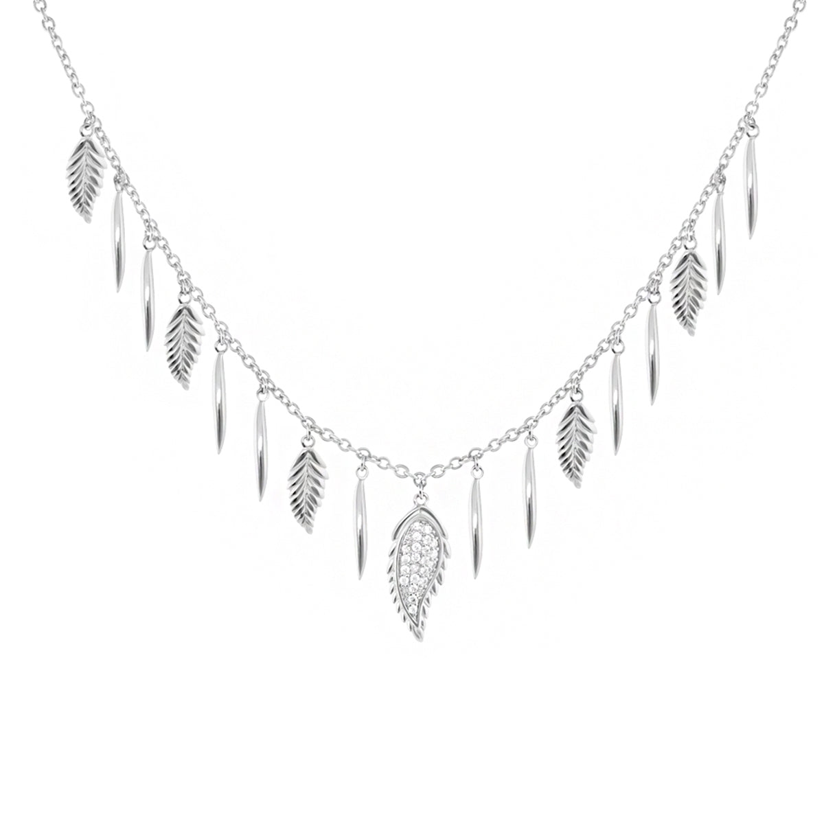 Marilyn Feather Necklace