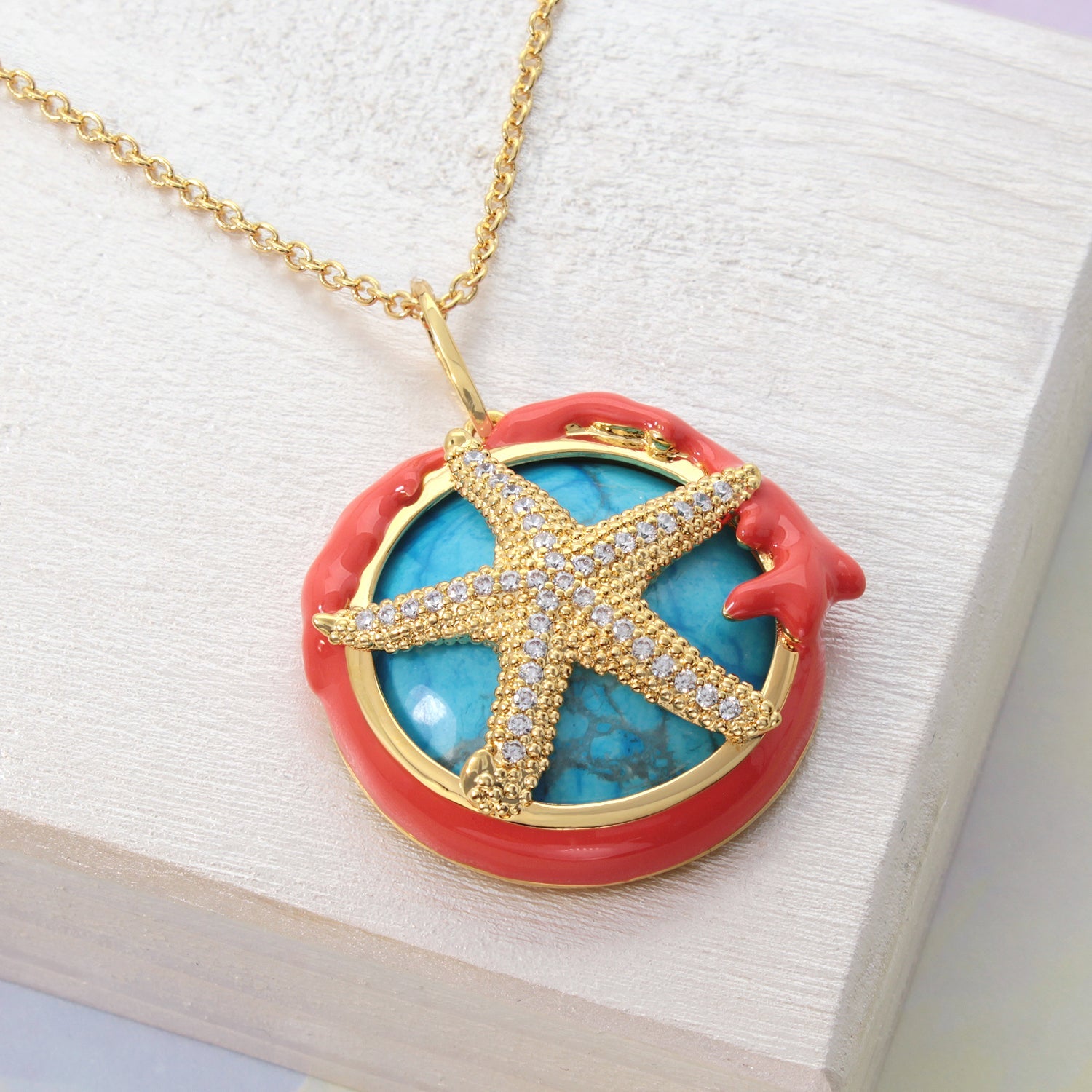 Pretty Little Things Starfish Necklace