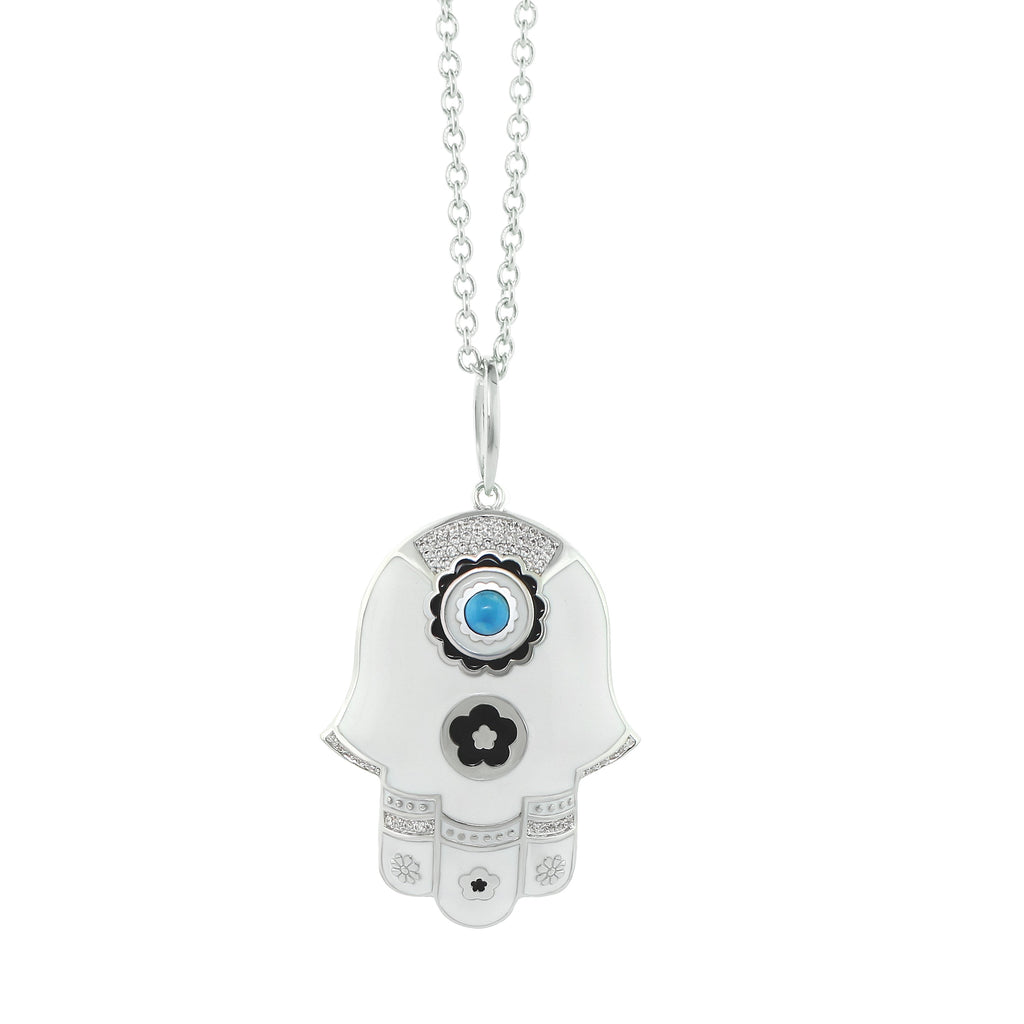 Lucky Hamsa Necklace
