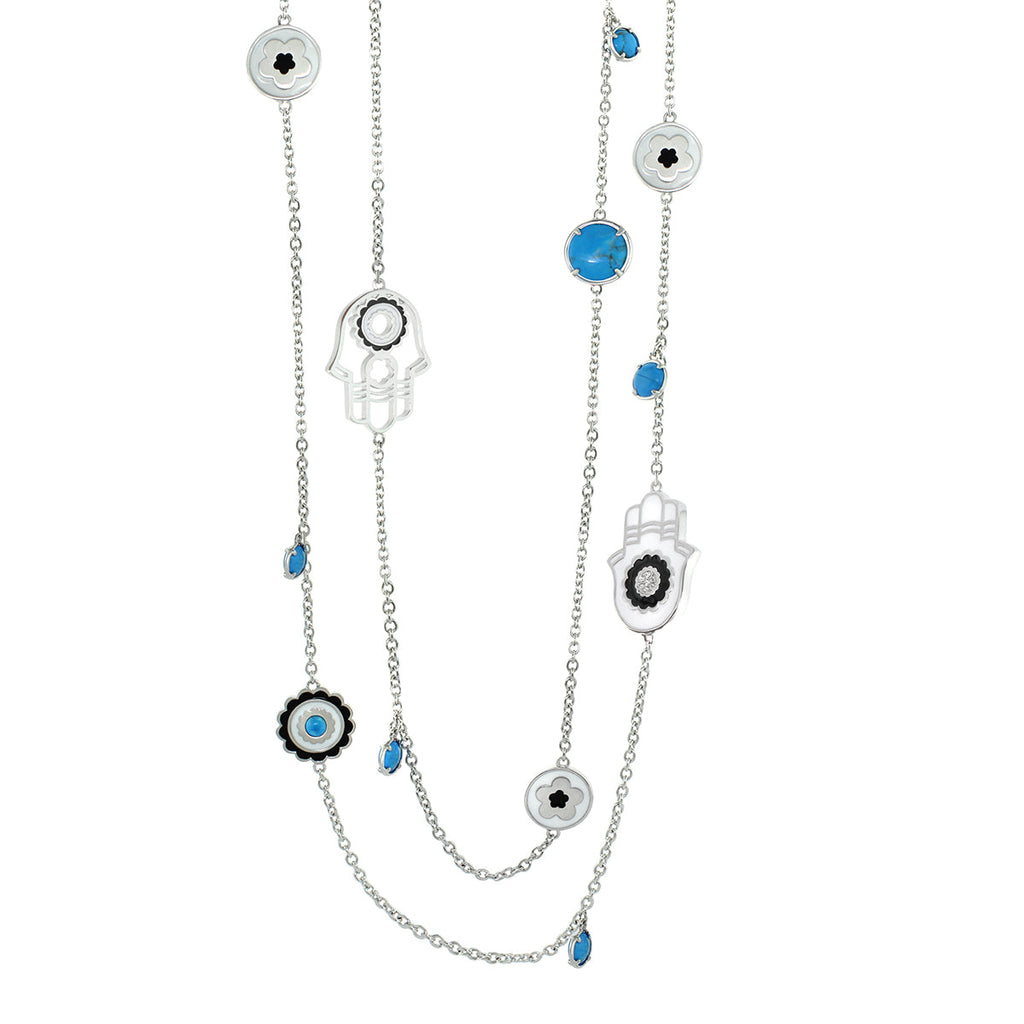 Lucky Hamsa Necklace