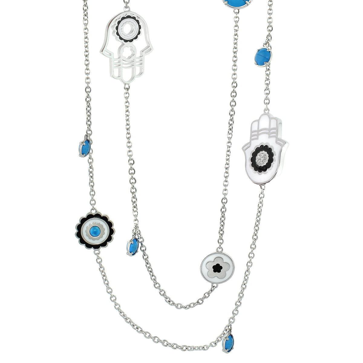 Lucky Hamsa Necklace