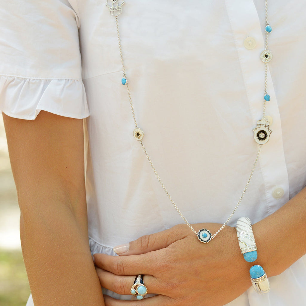 Lucky Hamsa Necklace