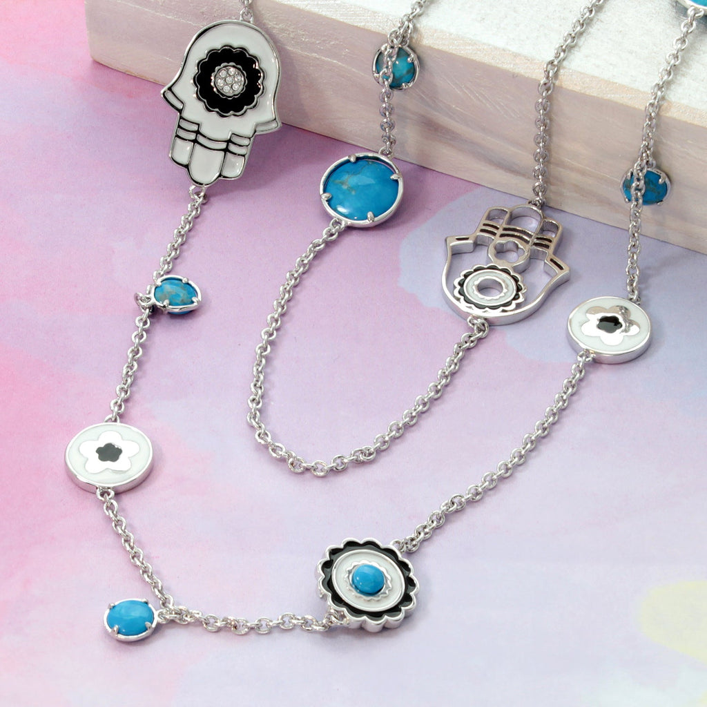 Lucky Hamsa Necklace