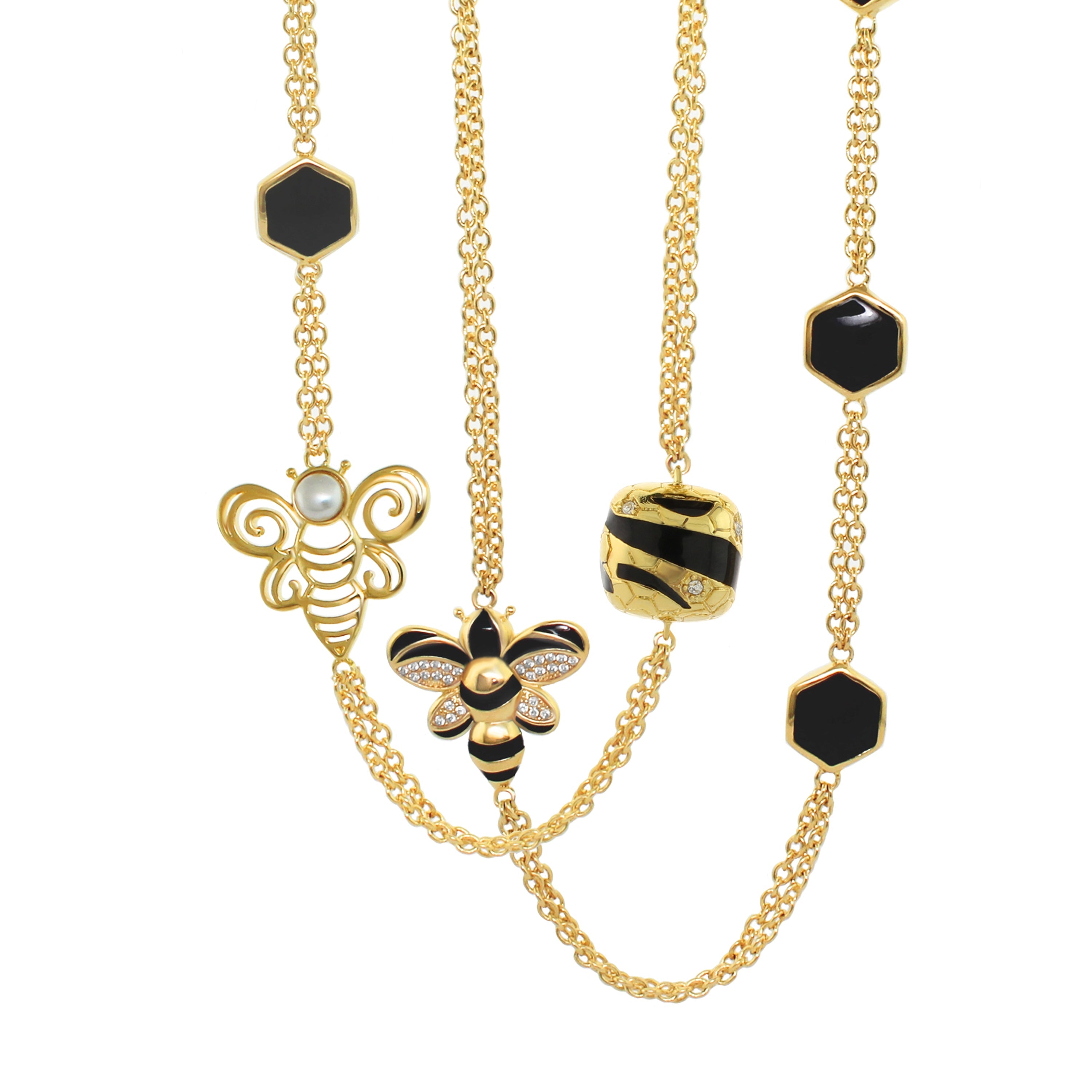Beehive Necklace