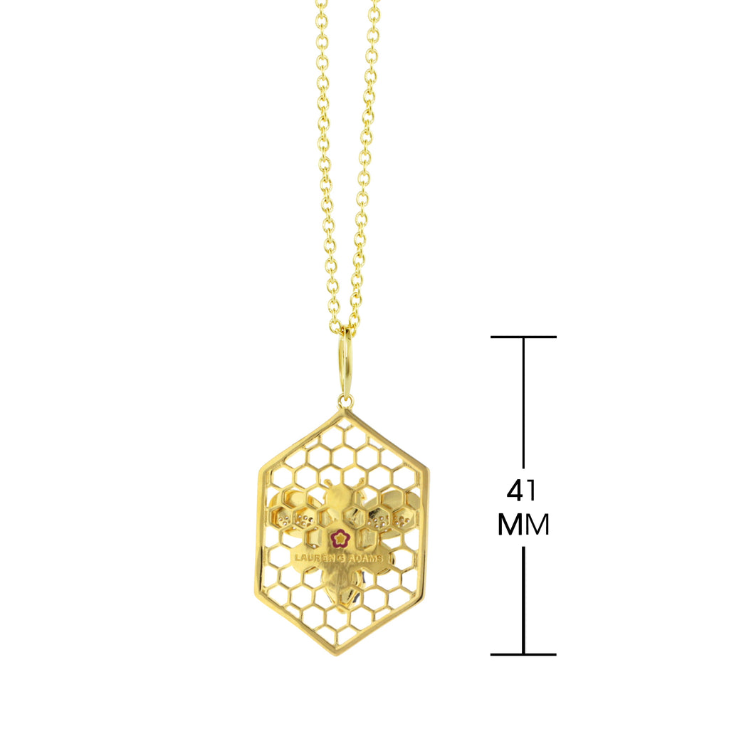 Beehive Necklace