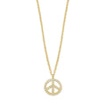Peace Sign Necklace