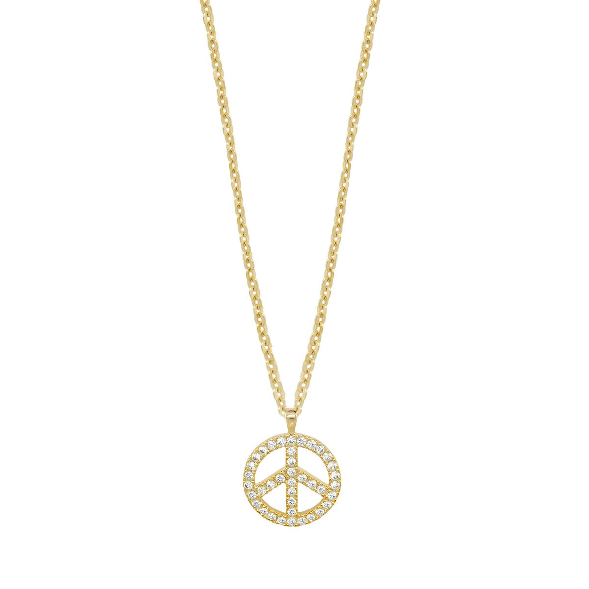 Peace Sign Necklace