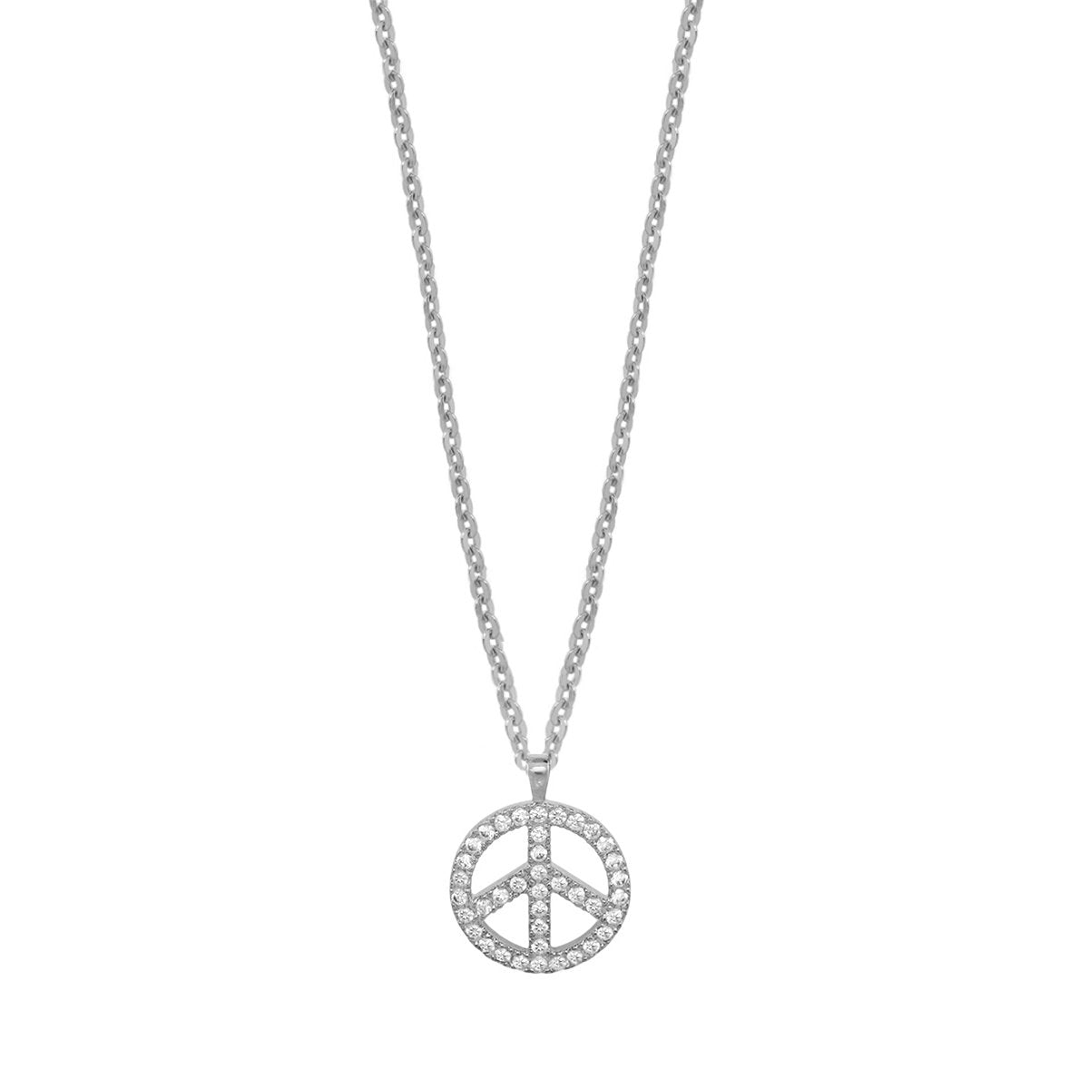 Peace Sign Necklace