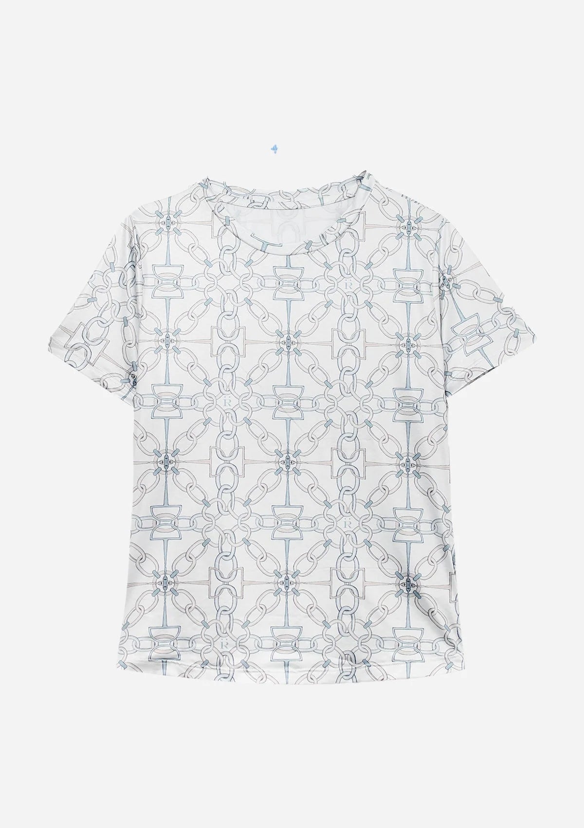 Nora T-Shirt | Chainlink Print