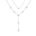 925 Pearl Y Necklace