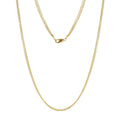 925 Triple Chain Necklace