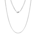 925 Triple Chain Necklace