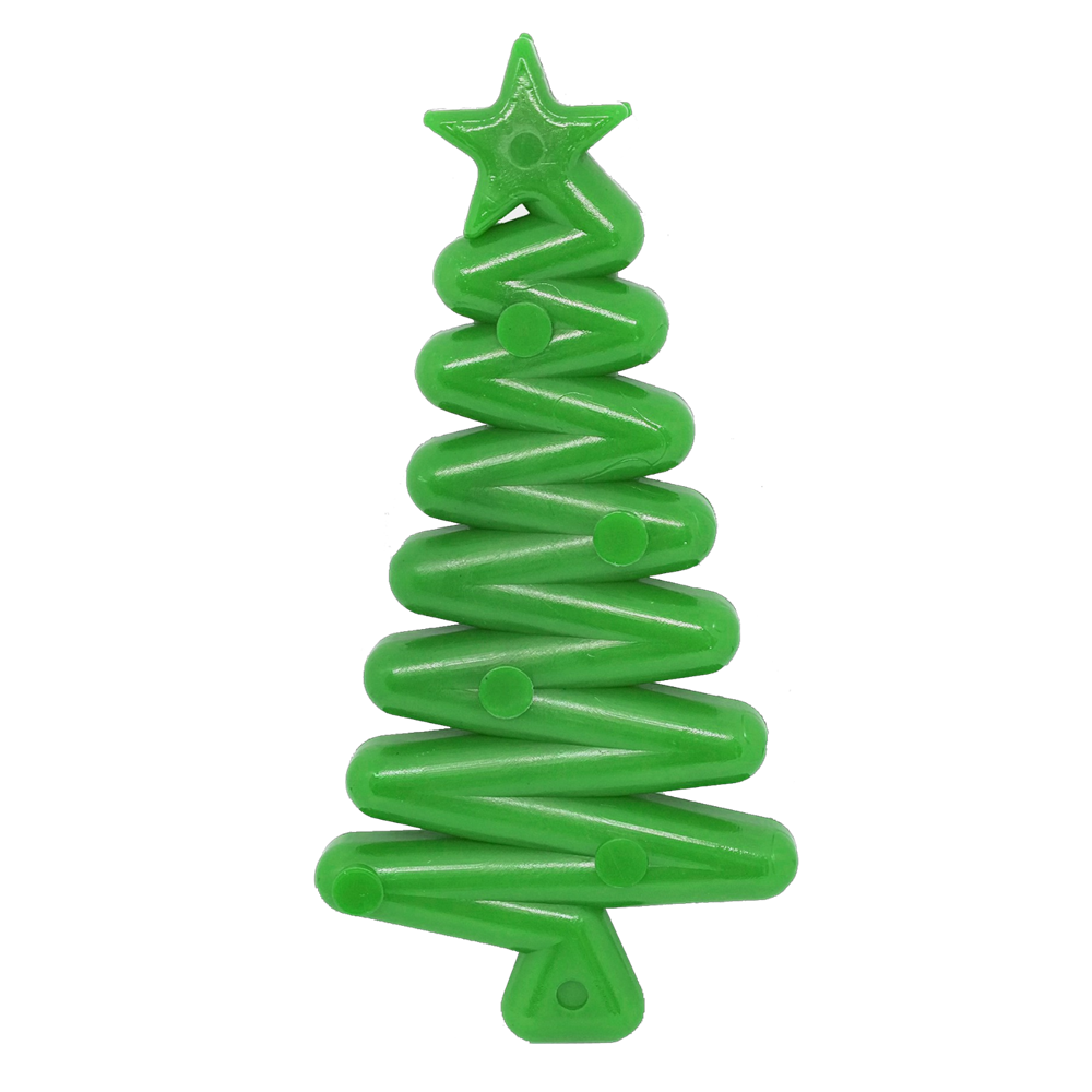 Christmas Tree Nylon Dog Chew Toy For Chewers American Made FDA Compliant