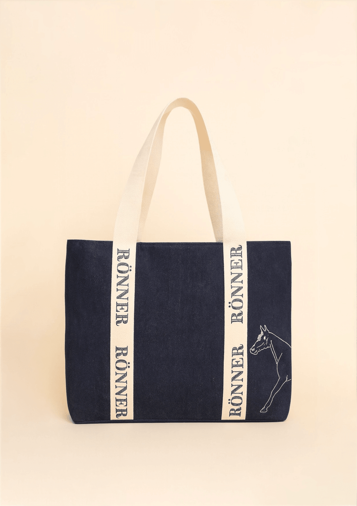 Oversized Equestrian Tote