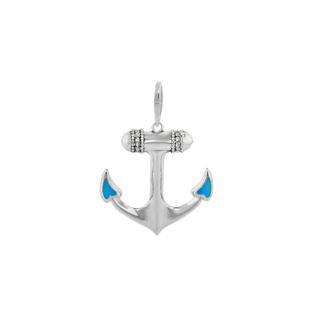 Ice Queen Anchor Pendant