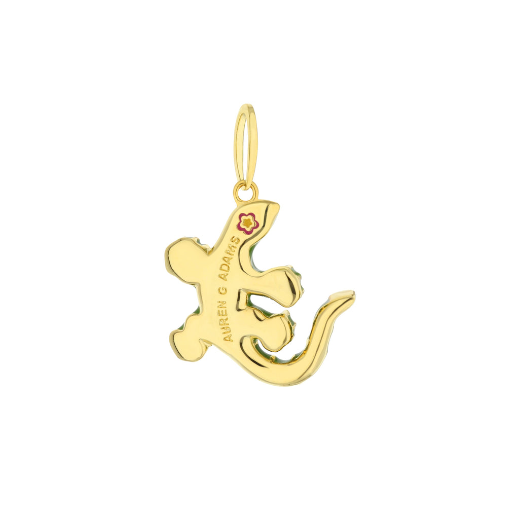 Eau gecko Pendant