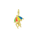 Eau Beach Chair & Umbrella Pendant