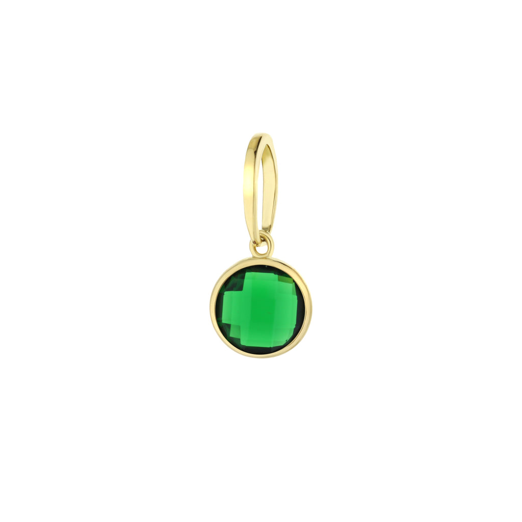 May Birthstone Color Pendant