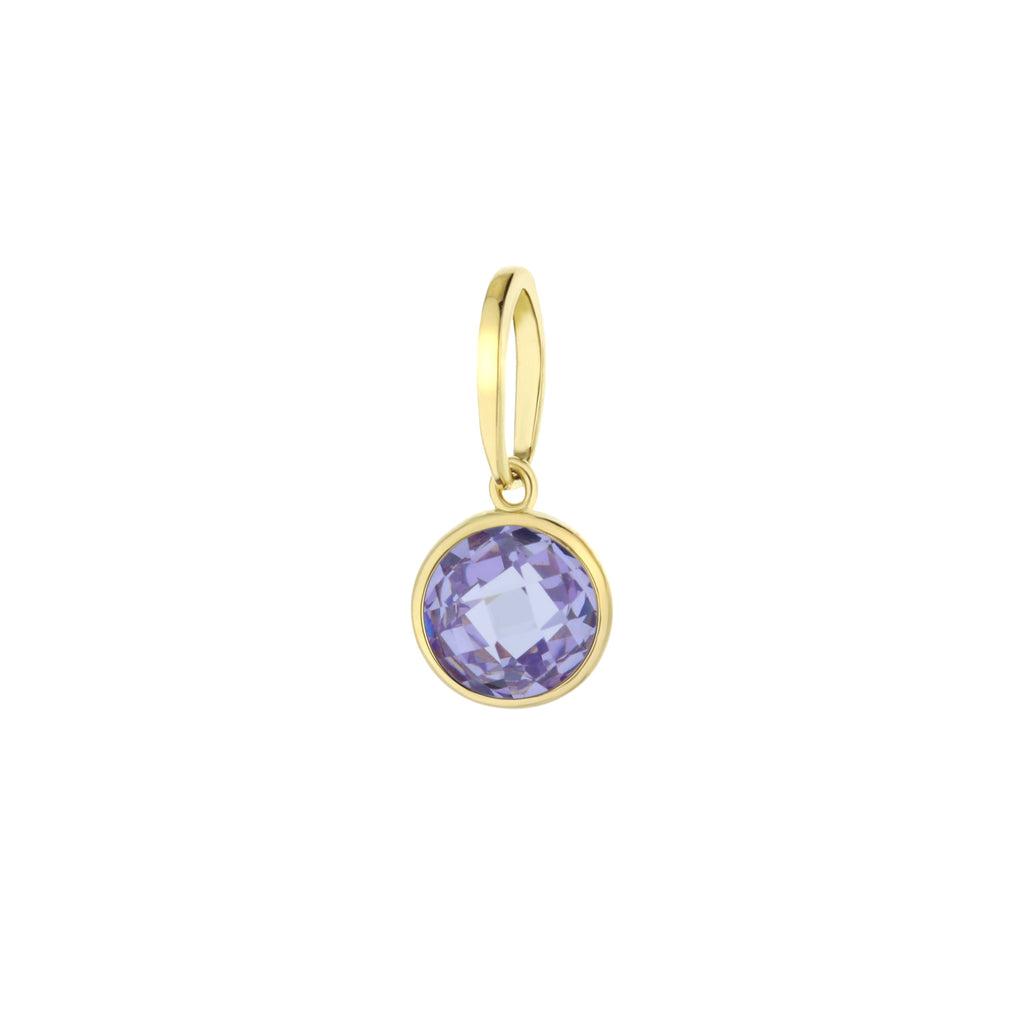 June Birthstone Color Pendant