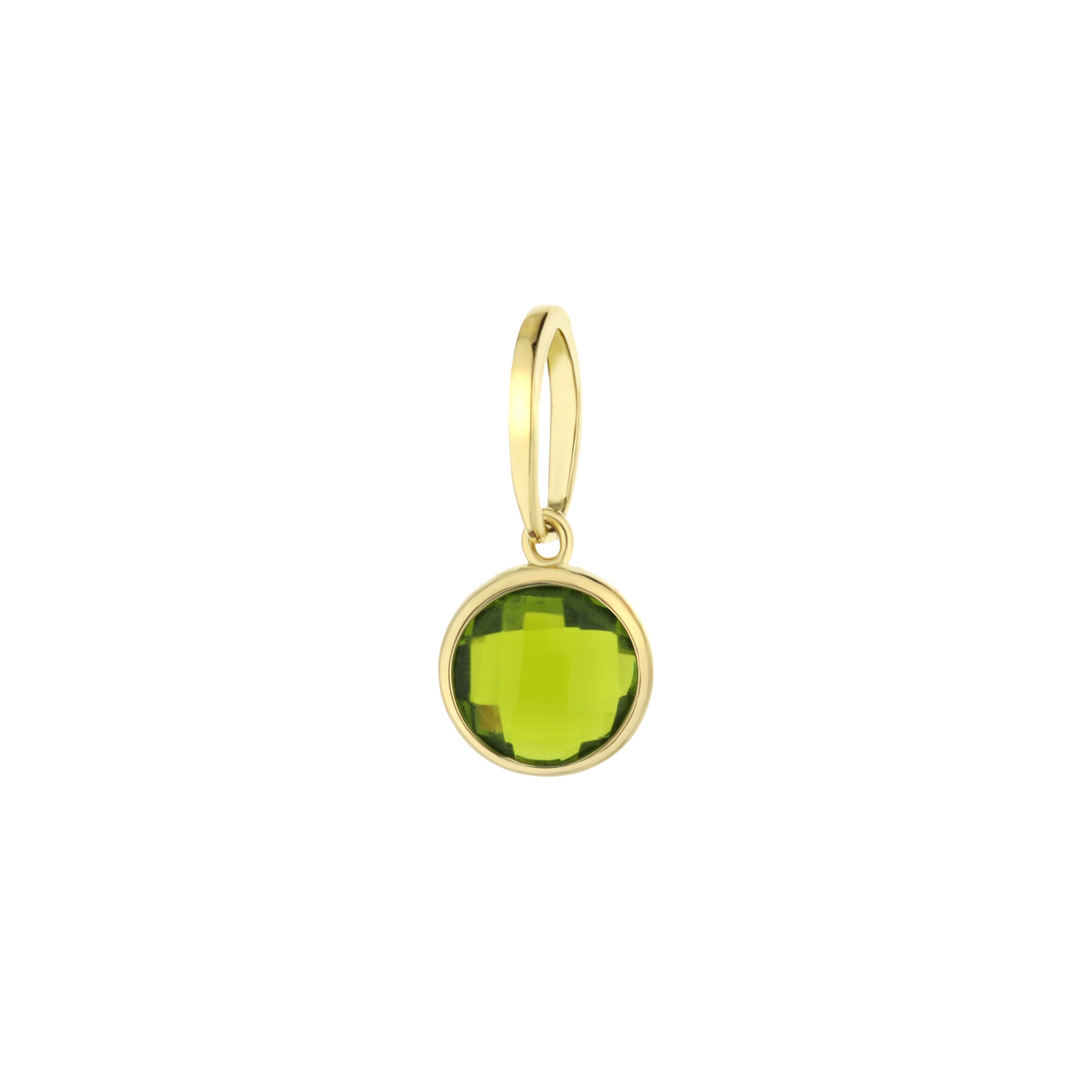 August Birthstone Color Pendant