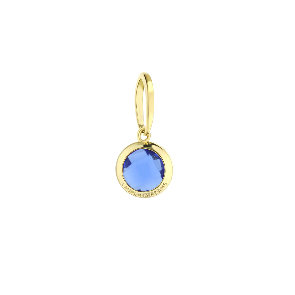 September Birthstone Color Pendant