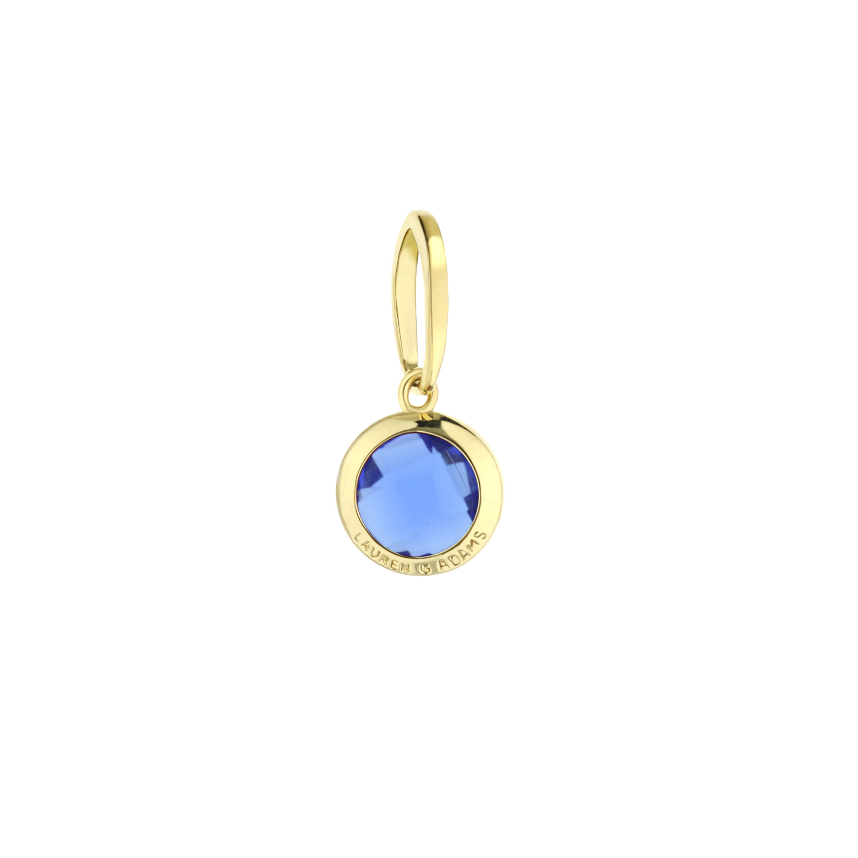 September Birthstone Color Pendant