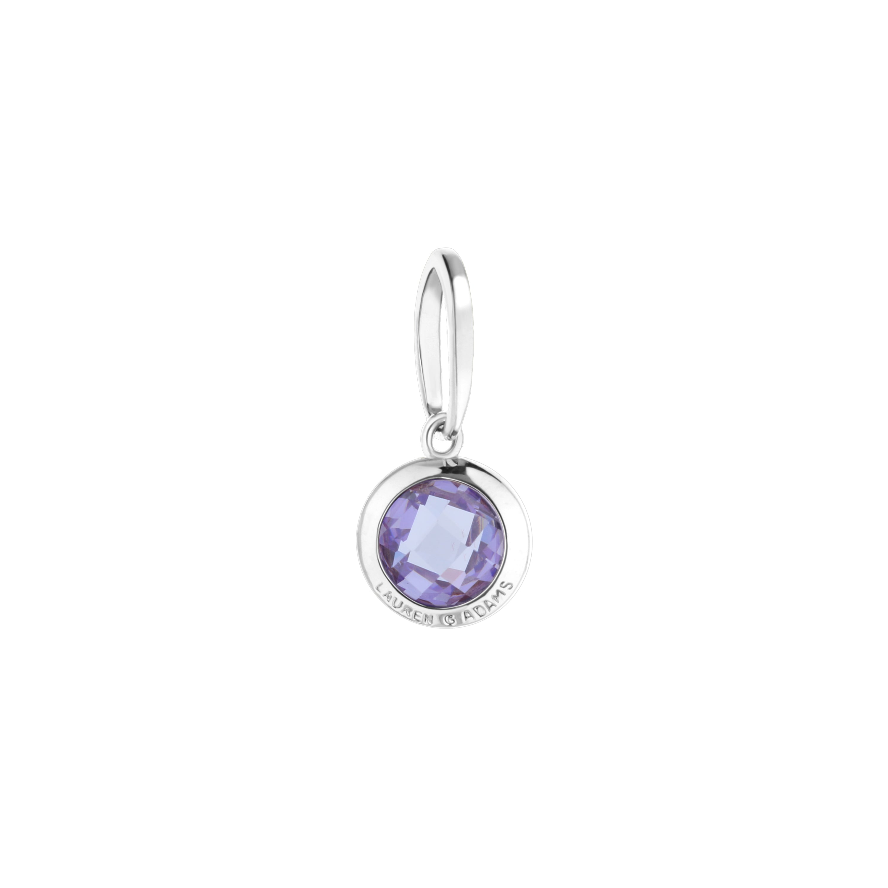 June Birthstone Color Pendant