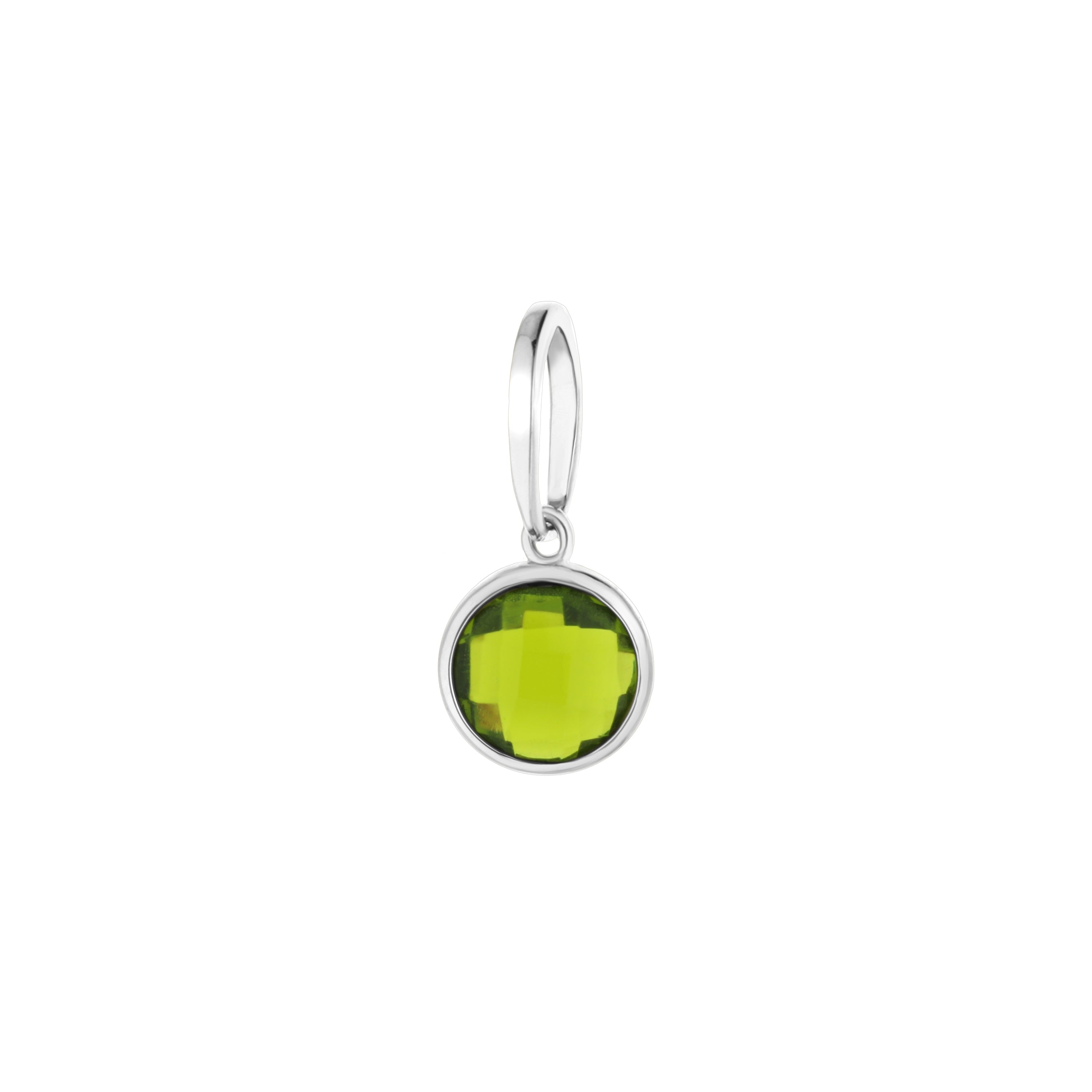 August Birthstone Color Pendant