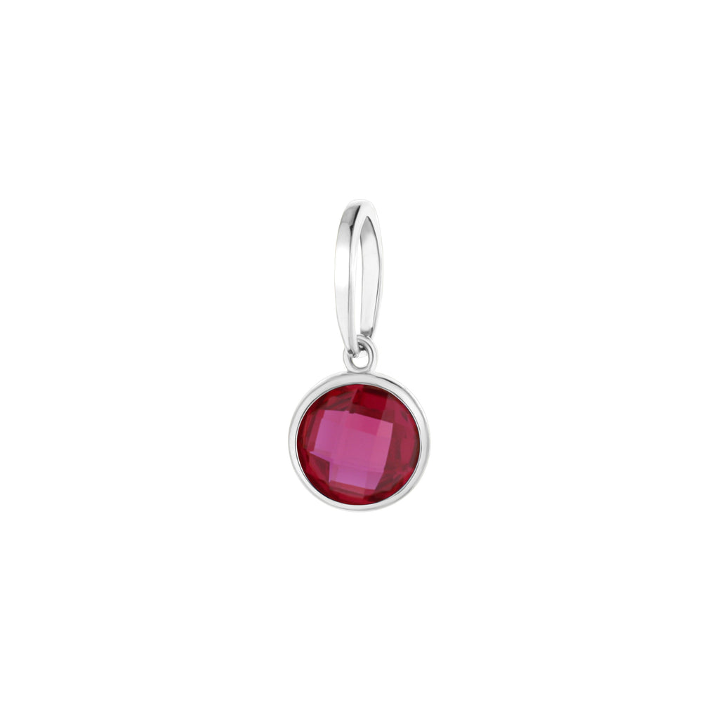 July Birthstone Color Pendant