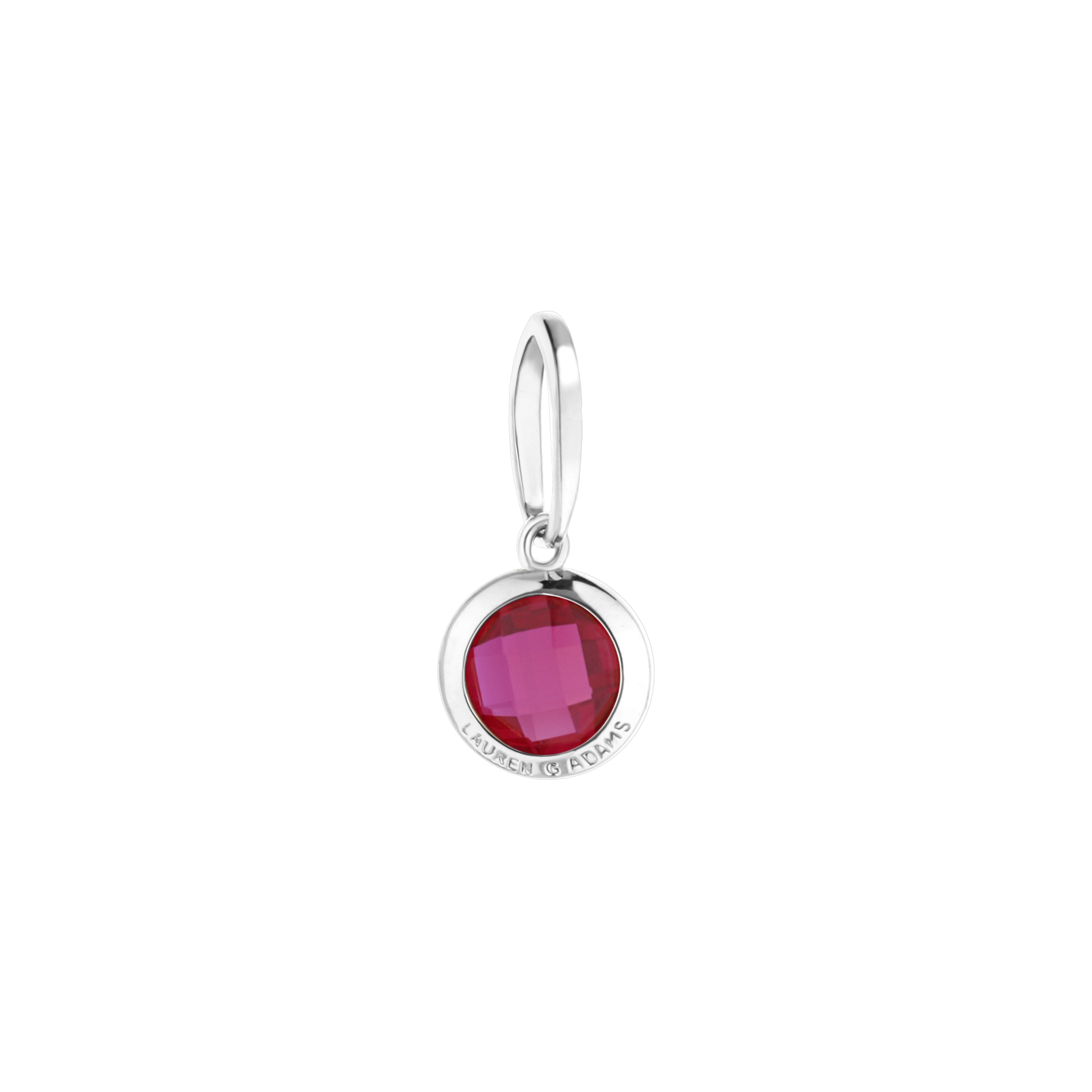 July Birthstone Color Pendant