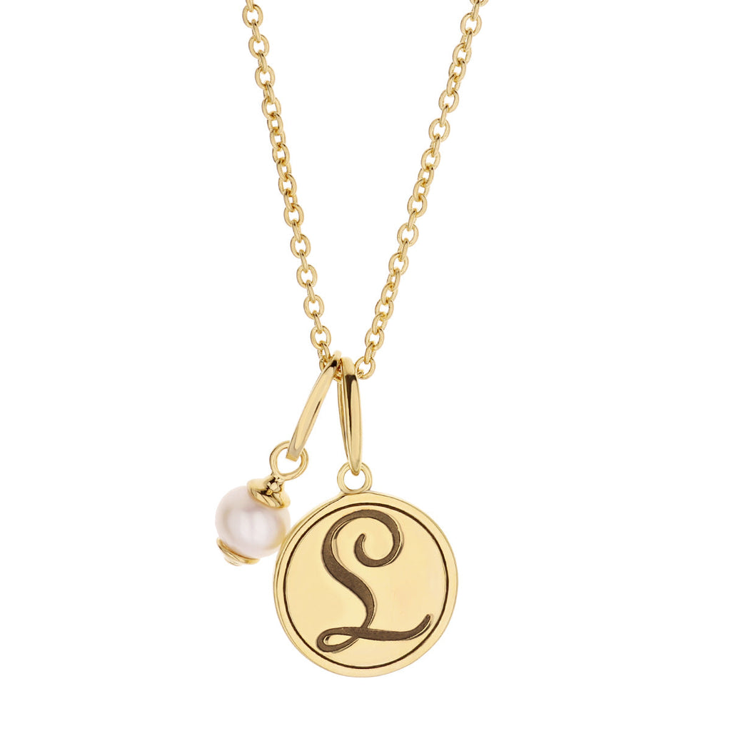 Initial L Necklace