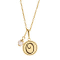 Initial O Necklace