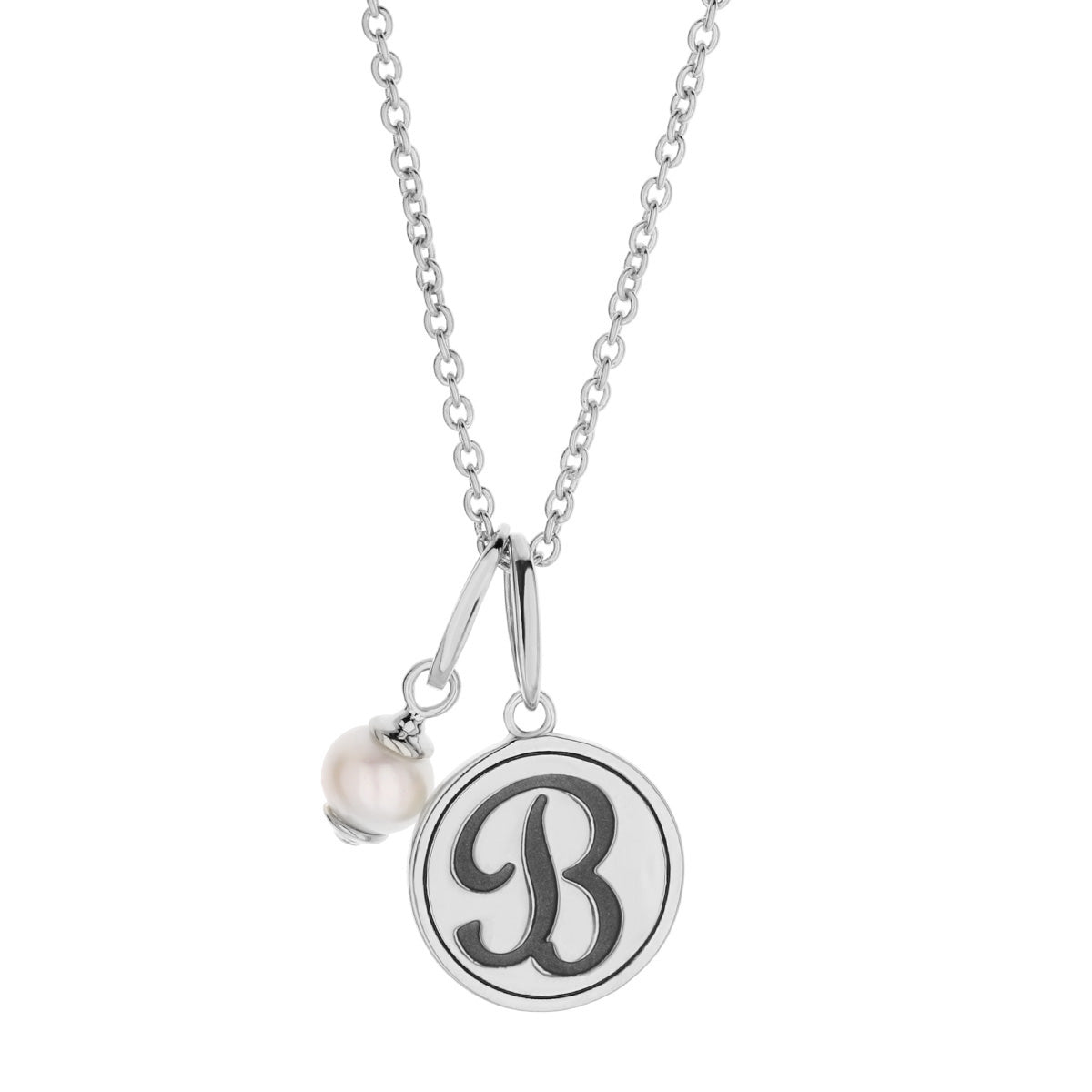 Initial B Necklace