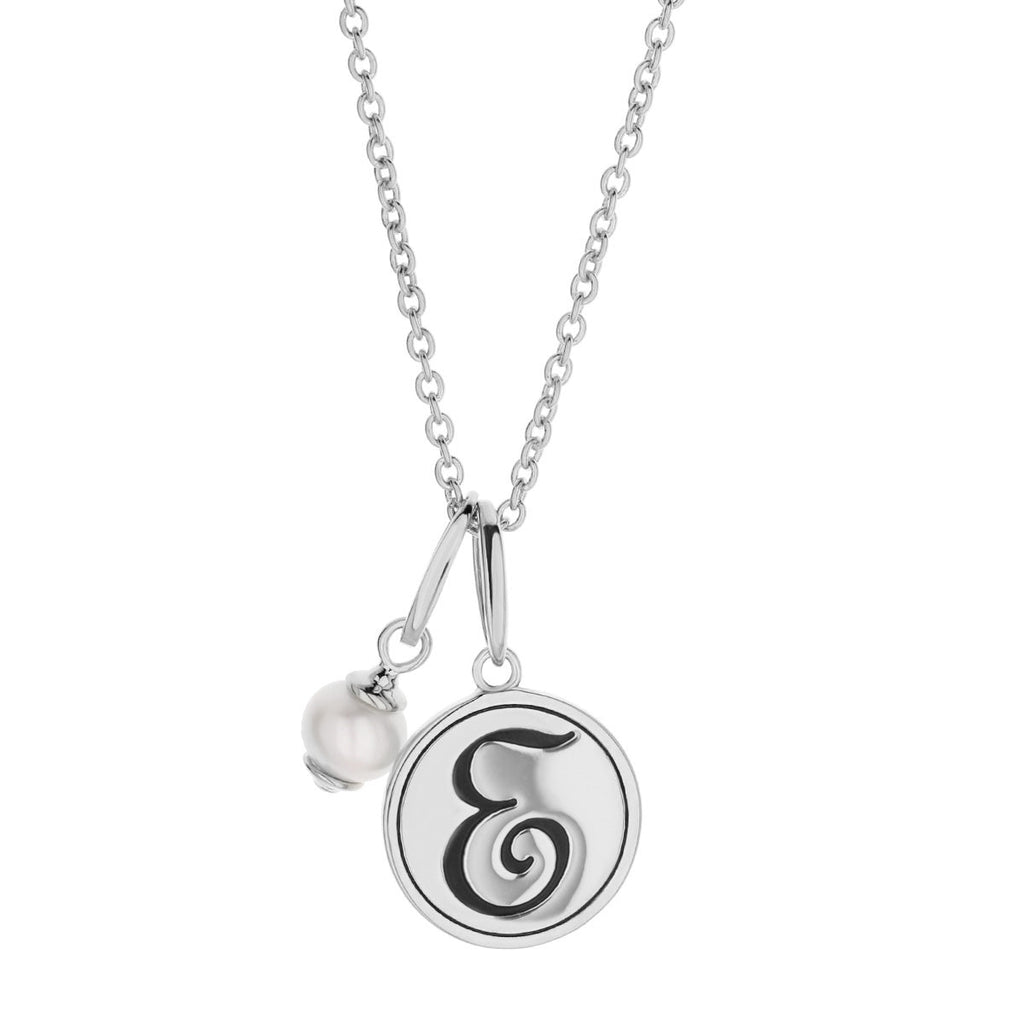 Initial E Necklace