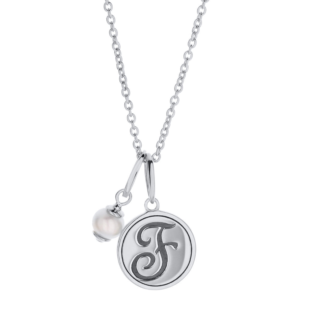 Initial F Necklace