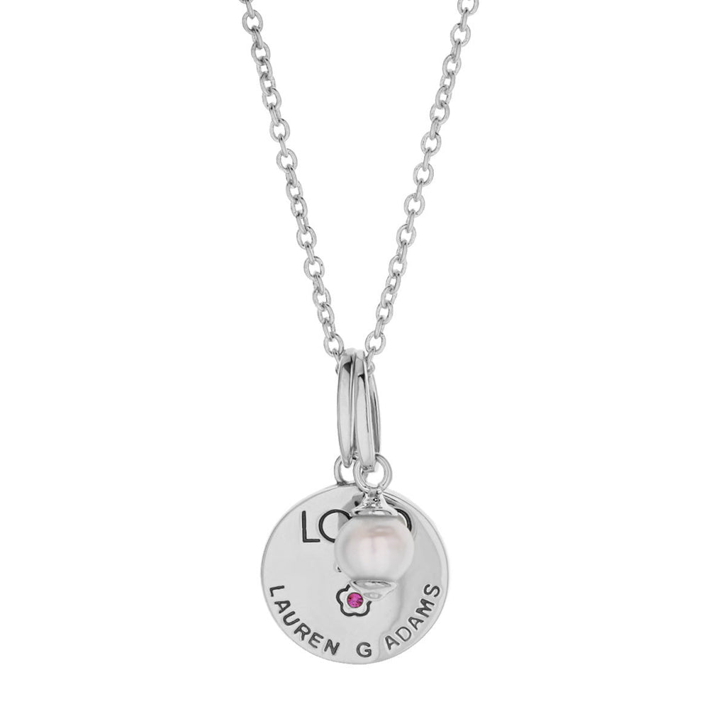 Initial G Necklace