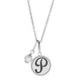 Initial P Necklace