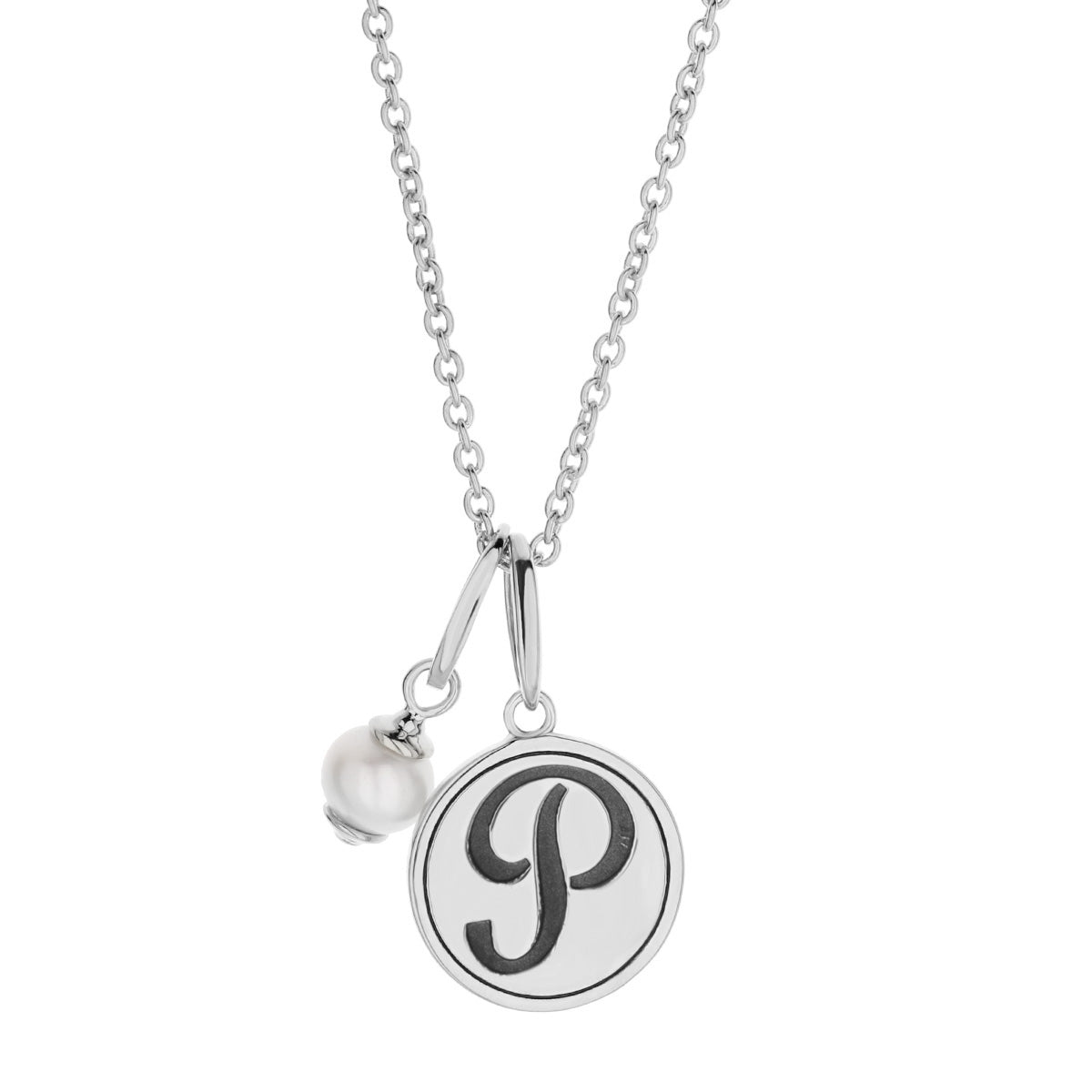 Initial P Necklace