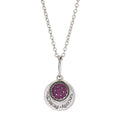 February Birthstone Necklace