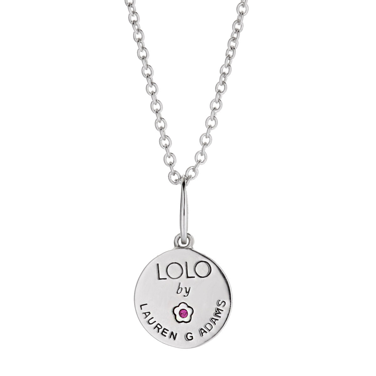 July Birthstone Necklace
